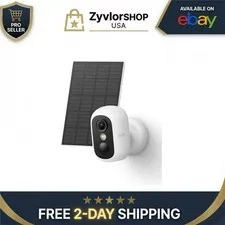 eufy Security eufyCam C35 Wireless Security Camera | Solar Panel, Night Vision