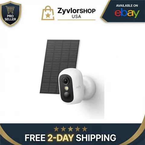 eufy Security eufyCam C35 Wireless Security Camera | Solar Panel, Night Vision