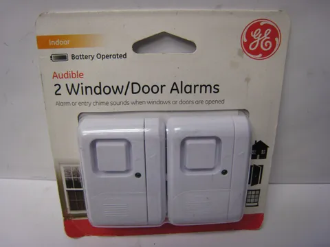 GE - 2 Indoor Window Door Alarm Sensor Model # 36019 Factory Sealed Free Ship.