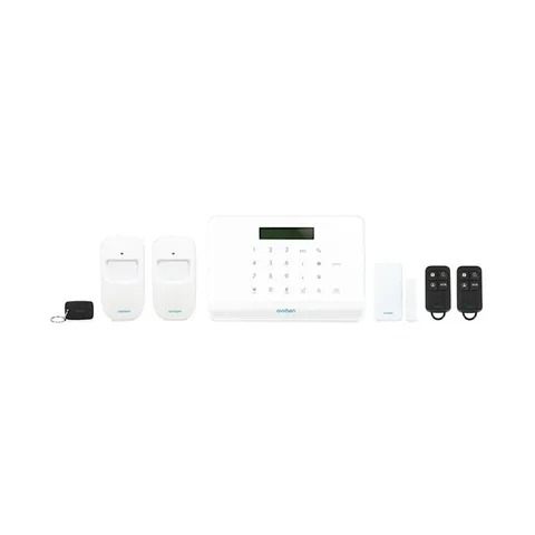 Wireless COMBO Central Alarm Kit (GSM + PSTN) with Sensors and Remote