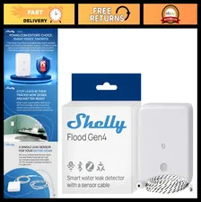 Smart Flood Sensor - WiFi, Bluetooth, Zigbee, Matter, Leak Detection, Alexa, Goo