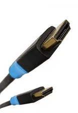 HDMI CABLE 1M V2 4K ULTRA HD HIGH SPEED WITH ETHERNET HEC ARC 19MM HEAD 3YR