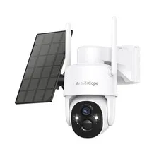 Armorcope Solar Security Cameras Wireless Outdoor,360° View Battery Powered with
