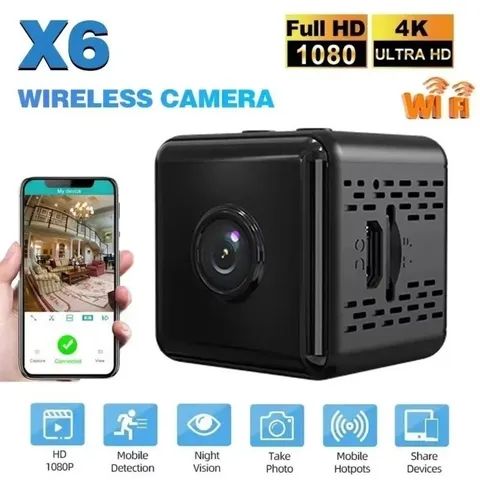 1080P Mini Camera WiFi HD IP Night Vision Camcorder Home Security Video Audio