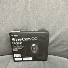 Wyze Cam OG Black 1080p Wired Wi-Fi Indoor/Outdoor Color Night Vision Cam