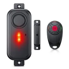 Door Alarms When Opened, 113dB Anti-Theft Window Alarm with Remote, Magnetic Sec