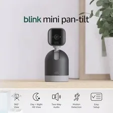 TILT CAMERA ROTATING INDOOR SMART CAMERA BCM00300UB - BLINK MINI PAN