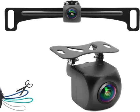 Backup Camera,2K AHD 1080P Fisheye Lens Waterproof Wide View Angle Metal Reverse