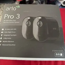 Arlo Pro 3 VMS4240B-100NAS Wireless Indoor/Outdoor Security Camera - Black