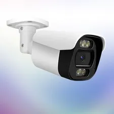 5MP PoE IP Bullet Outdoor, Full Color IP with Smart Dual Light, Way Talk, 98f...