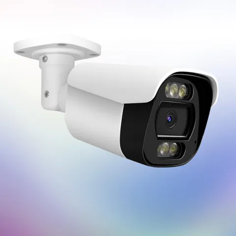 5MP PoE IP Bullet Outdoor, Full Color IP with Smart Dual Light, Way Talk, 98f...