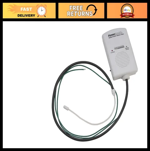 PowerBACK Mains Return Alarm - Reliable Power Outage Alert System, Easy Install