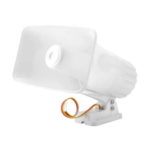 Electronic Alarm Siren Horn 150dB Indoor/Outdoor Siren DC 12V for Home System...