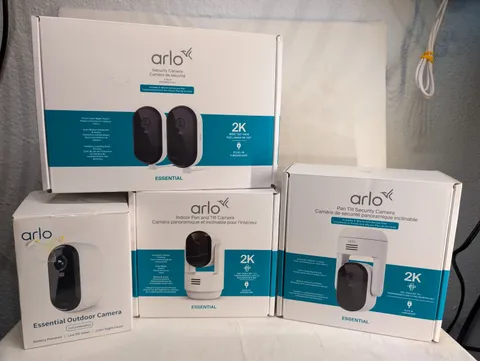 Pick Your Arlo Essential 2K Security Camera Indoor Outdoor Pan Tilt New