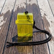 Diving Seal Box Dry Storage Case: Waterproof Floating Box with Lanyard & Latch