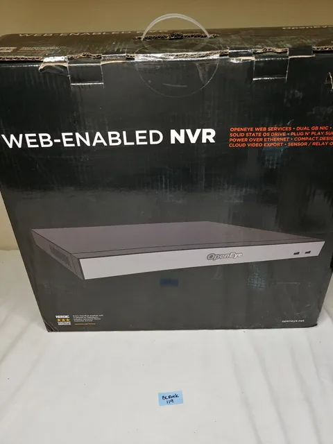 OpenEye OE-MEX0804 8-Port PoE Appliance, Linux, 4TB (No SW)