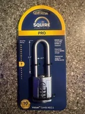 Squire Vulcan Long Shackle Combi Padlock 40mm (VULCAN COMBI 40/ 2.5)(130)