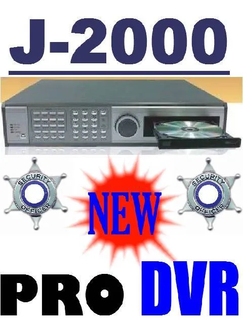 j2000 JPEG2000 J-2000 j-peg argus SECURITY SURVEILLANCE 16CH DVR VIDEO RECORDER 