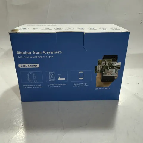 Security Camera Easy Setup Monitor From Anywhere W/ Solar Panel New E1