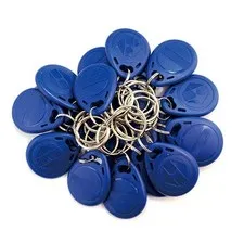 50 PCS RFID Key Fob 13.56Mhz F08 Proximity IC Card Token Key Tags for Access ...