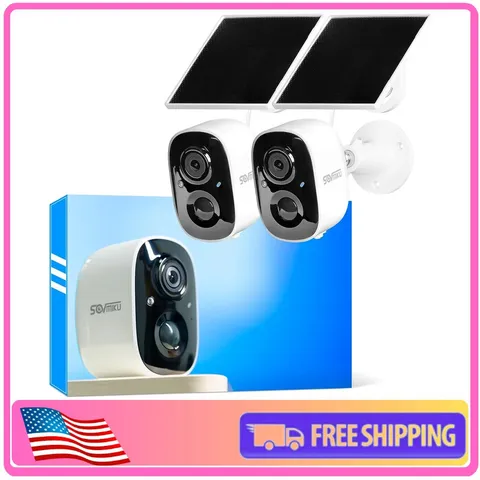 Vicohome 2K Solar Security Camera Wireless Outdoor Battery Powered Night Vision