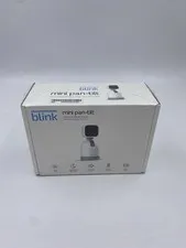 Blink Mini Pan Tilt Indoor Rotating Plug In Smart Security Camera with Audio