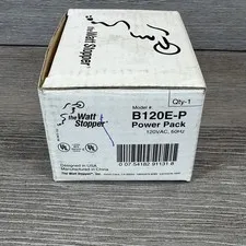 WATT STOPPER B120E-P 120V OCCUPANCY SENSOR POWER PACK