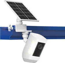 7W Solar Panel with Gutter Mount for Ring Cameras,Stick Up Cam, Stick Up Cam Pro