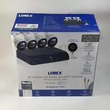 Lorex 4k Fusion DVR Wired Security System Security System D881A81B