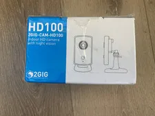 2GIG HD100 Indoor Wireless HD Security Camera with Night Vision | 2GIG-CAM-HD100