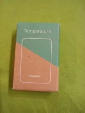 SimpliSafe Wireless Freeze Sensor Temperature Detector Indoor Only White