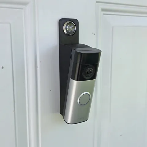 Ring Battery Doorbell 2K Plus newest model Retinal 2K  Peephole Mounting Bracket