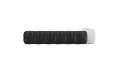 Blink Outdoor 4 XR 6 Pack Security Cameras Black