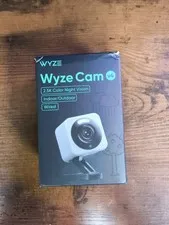  £Wyze Cam v4 - 2.5K QHD Indoor/Outdoor WiFi Smart Security Camera (D2)