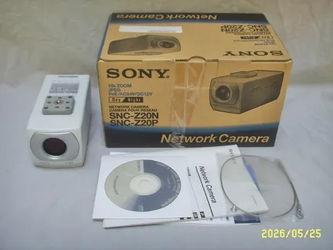 SONY SNC-Z20N NETWORK SURVEILLANCE CAMERA 18X ZOOM NIB
