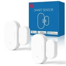 2 Pack Zigbee Door Sensor, Mini Smart Contact Sensor for Home Automation, Kid...