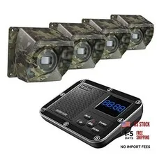 1800 Ft Wireless Outside Driveway Alarm Outdoor Motion Sensor & 1&4-Camouflage