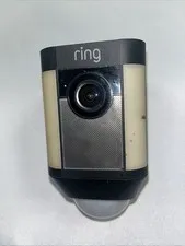 Ring Spotlight Cam Outdoor Wi-Fi HD Security Camera (Black) - Maybe Registered