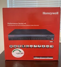 Honeywell Performance Series-IP 8/16-CH Full PoE NVR 8TB 1080p HDMI/VGA