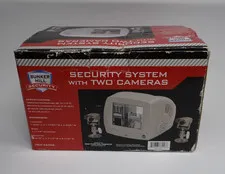 NEW Bunker Hill Security #66556 Security System Black/White Monitor 2 Cameras