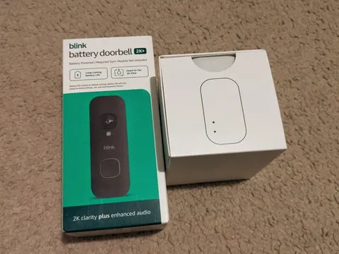NEW SEALED Blink Video Doorbell Newest model 2K+   Sync module included