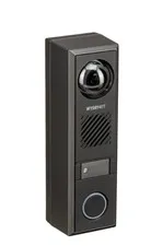Hanwha Vision TID-600R IP Audio Intercom Door Camera, Ethernet, IR, Black