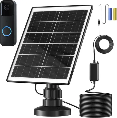 Solar Panel Charger Compatible with Blink Video Doorbell/Blink Outdoor 4(4th) /
