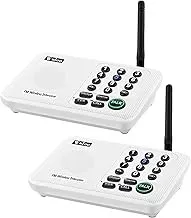 Wuloo Intercoms Wireless for Home 5280 Feet Range 10 Channel 3 Code, Intercom (2