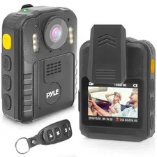 Pyle PPBCM92 Police Security Body Camera HD 2304x1296p Night Vision