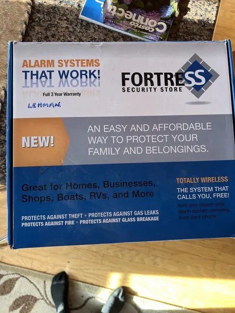 New Open Box Fortress Home Security Store S02-A Wireless Security Alarm System