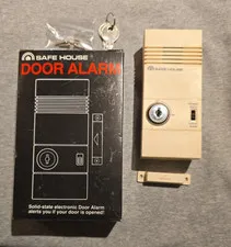 Safe House Electronic Door Alarm Key Switch 49-421A Solid State Radio Shack NOS
