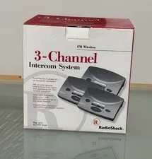 RadioShack Technology Plus Intercom System Set of 3 Model 43-3105