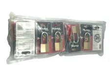 Master Lock 140DLF Padlock Level 4 Security Brass Keyed Locks Lot of 24 NEW