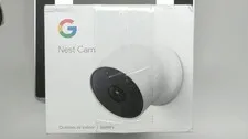 Google Nest Cam (2nd Gen) GA01317-US Security Camera Wi-Fi Waterproof - White
